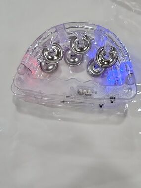 SET OF 2 LED LIGHT-UP TAMBOURINES